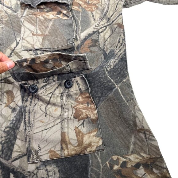 Military Camouflage Realtree Hardwoods 20-200 Tactical Jacket- XL Long - Picture 2 of 7